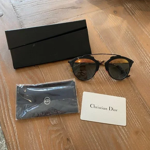 Authentic New Dior So Real sunglasses with case NEW AUTHENTIC CHRISTIAN DIOR Dior SO REAL RJGT4 SUNGLASSES  main image 4